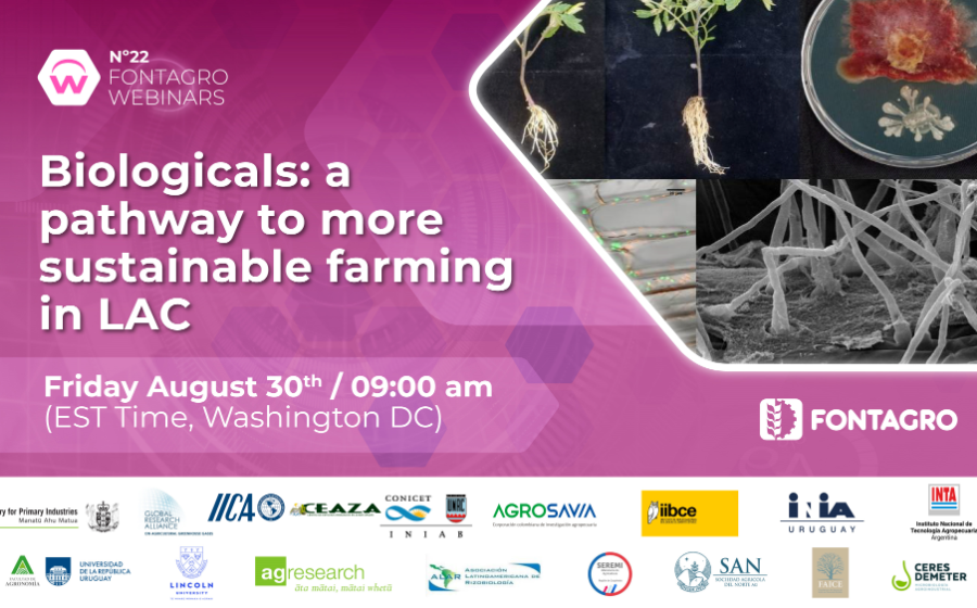 FONTAGRO webinar showcases the use of biologicals in agriculture in LAC